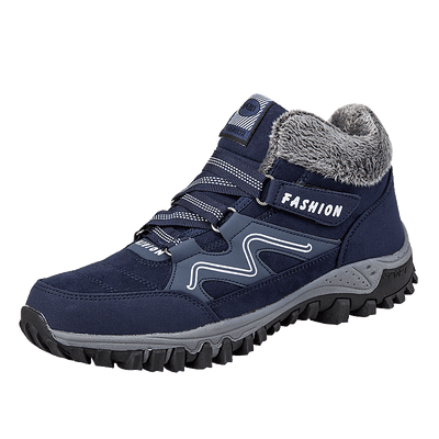 Zapatos de Algodón para Mujer con Forro de Terciopelo Cálido para la Nieve - Image 9