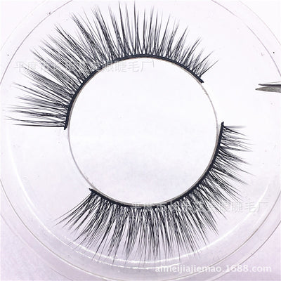 Pestañas Postizas 3D Natural Efecto Cola Elongación - Cabello de Visón Puro Hecho a Mano - Image 5