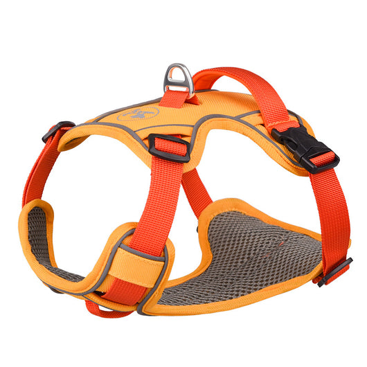 Arnés Pectoral Anti Deslizante para Mascotas Grandes con Cuerda de Tracción - Image 13
