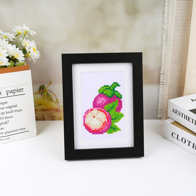 Pintura de Diamantes 5D - Piña Creativa (13x18cm sin Marco)