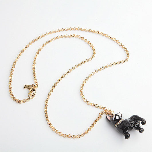 Conjunto de Joyería Esmaltada Qingdao Negro - Pulsera, Collar y Anillo - Image 10