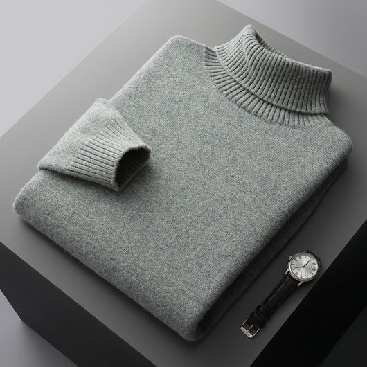 Suéter Básico de Cuello Redondo para Hombre - Image 8