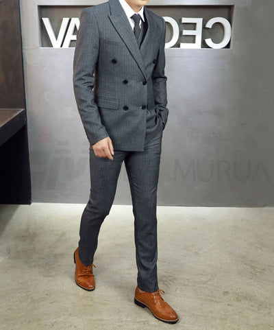 Traje de Boda Británico Elegante Estilo Business Casual - Image 9