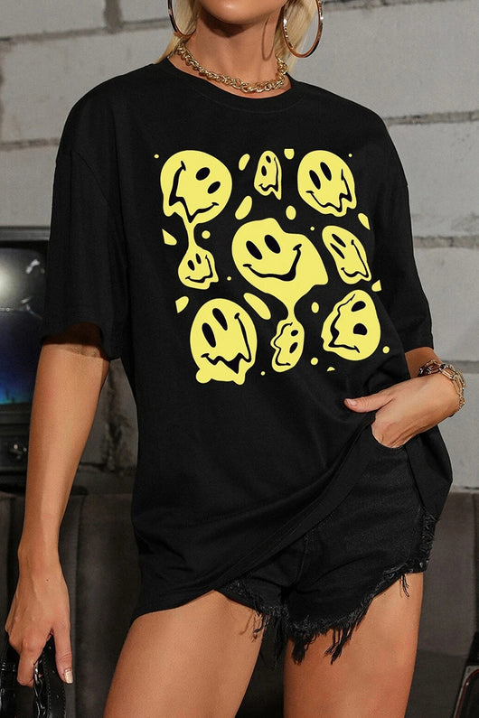 Camiseta Retro Americana Estilo Urbano Estampada - Image 3