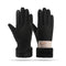 Color Matching Wool Negro Free Size