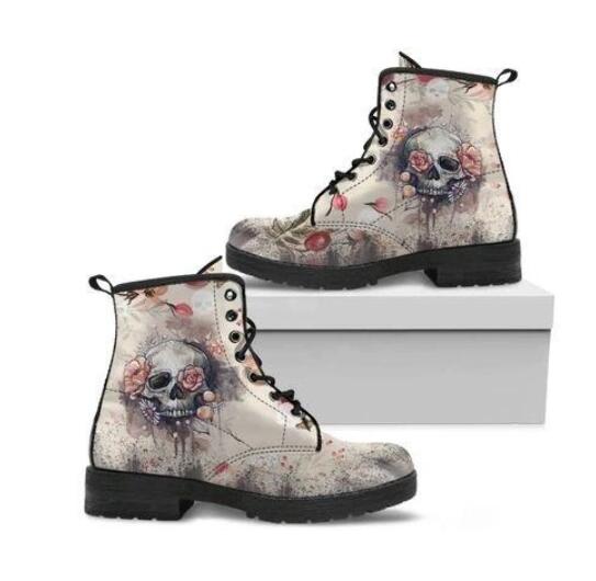 Botas Motociclista Vintage para Mujer con Tacón Bajo - Cuero PU Cálidas para Otoño e Invierno
