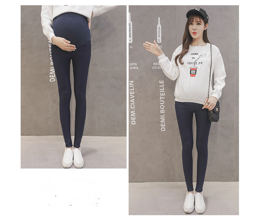 Pantalones Premamá Elásticos para Primavera - Image 8