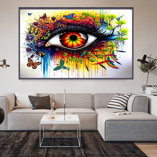 Cuadro Decorativo Fantasy Eye 70x50 cm - Arte Mural Moderno - Image 11