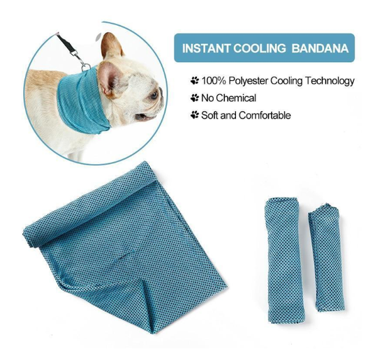 Pañoleta Refrescante para Mascotas - Protección contra Golpe de Calor - Image 5
