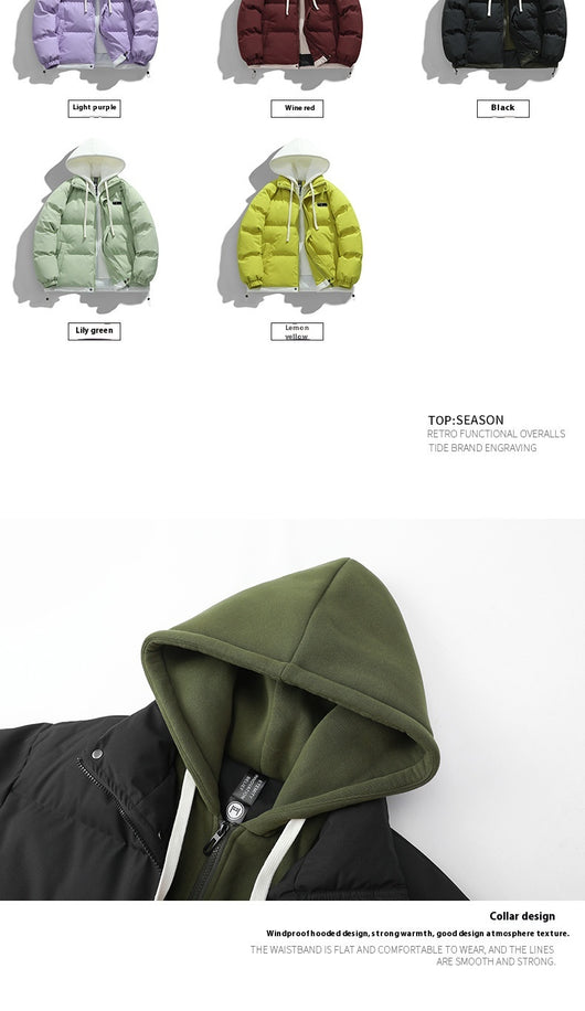 Chaqueta Acolchada de Colores Vivos para Hombre - Image 15