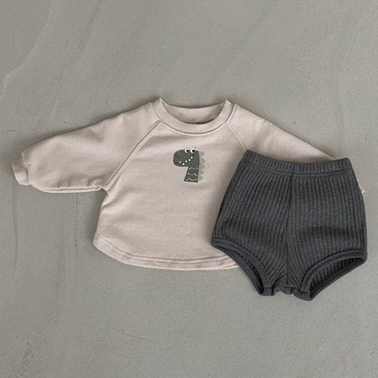 Conjunto Infantil Casual con Diseños de Dibujos Animados - Image 8