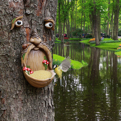 Decoración de Jardín Pascual con Árbol Hongo Sonriente - Image 16