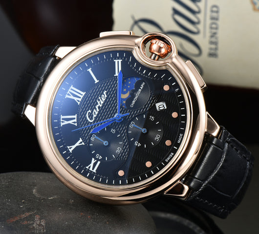Reloj de Negocios para Hombre con Correa de Goma - Image 18