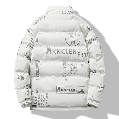 Abrigo de Invierno Estampado para Hombre - Image 3