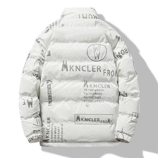 Abrigo de Invierno Estampado para Hombre - Image 3
