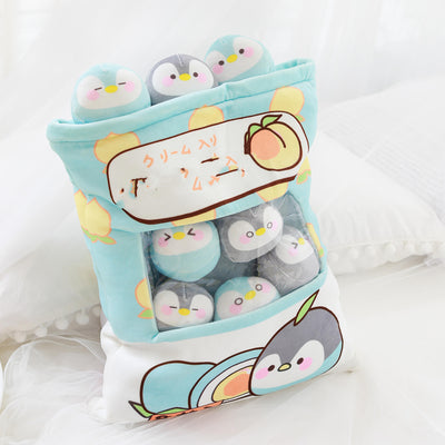 Set de 8 Peluches Osos Marrones Suaves en Bolsa - Image 10