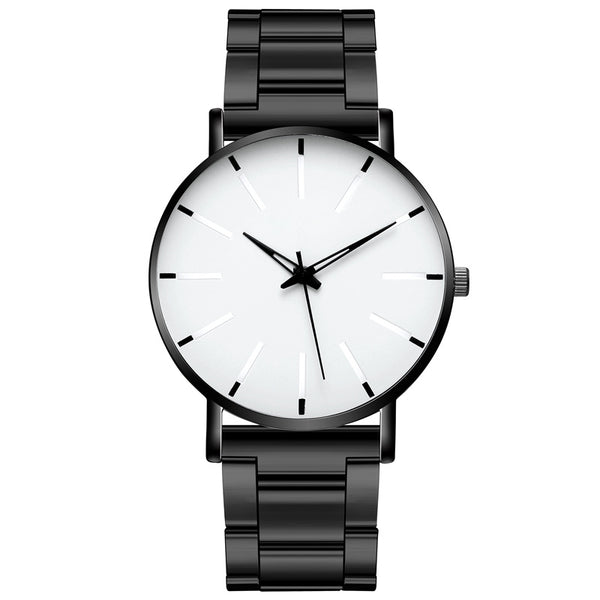 Reloj Ejecutivo Ultra Delgado con Correa de Acero Inoxidable para Hombre - Image 18