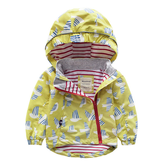 Abrigo Impermeable con Capucha para Niños - Image 4