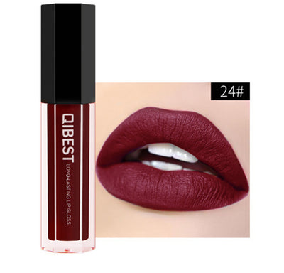 Brillo Labial Hexagonal QIBEST - Acabado Espejo Profesional - Image 23