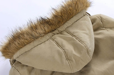 Abrigo Parka de Invierno para Hombre - Chaqueta Cálida de Algodón - Image 8