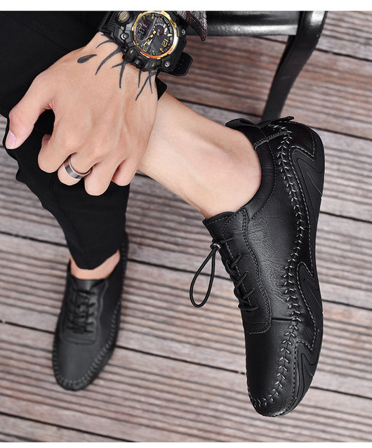 Zapatos de Cuero con Forro Polar para Invierno - Cierre Elástico Ajustable - Image 12
