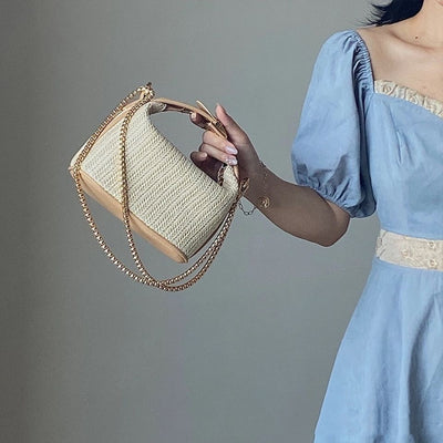 Bolso de Hombro Trenzado Versátil para Mujer - Image 2
