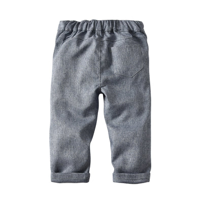 Conjunto Formal para Niños: Camisa Manga Larga y Pantalón Chaleco - Image 6