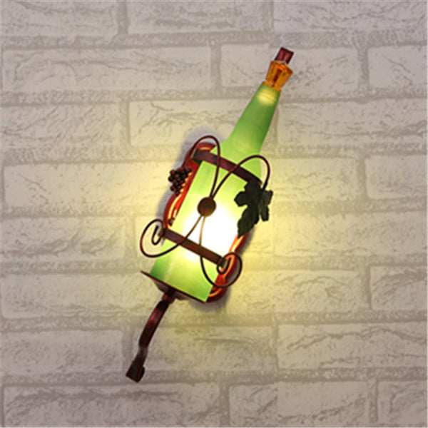 Lámpara de Pared Creativa Botella de Vino para Dormitorio - Image 13