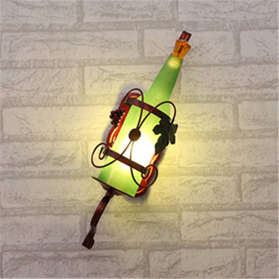 Lámpara de Pared Creativa Botella de Vino para Dormitorio - Image 13