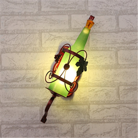 Lámpara de Pared Creativa Botella de Vino para Dormitorio - Image 13