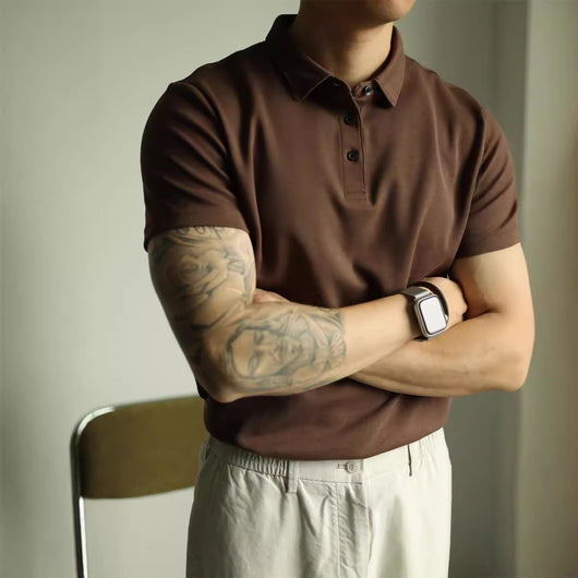 Polo Ejecutivo Primavera Verano Hombre Manga Corta - Image 2