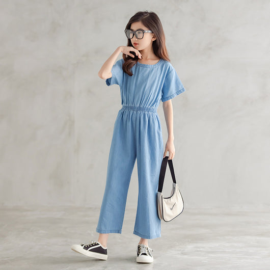Pantalón Ancho Coreano de Pierna Suelta CUHK Girl - Image 14