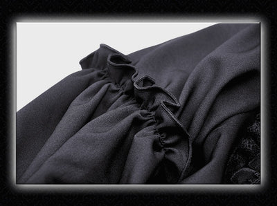 Vestido Gótico Muñeca con Cuello Ataúd - Image 17