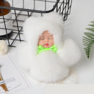 Llavero de Peluche Suave Rex con Diseño para Dormir - Image 3