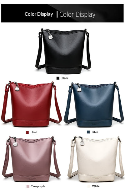 Bolso Crossbody de Cuero Premium para Mamá - Espacioso y Elegante - Image 15