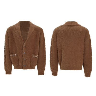 Suéter Grueso para Hombre con Patrón de Rayas - Image 5