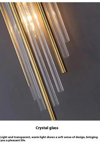 Lámpara de Cristal para Pared de TV - Iluminación Elegante para Sala de Estar - Image 26