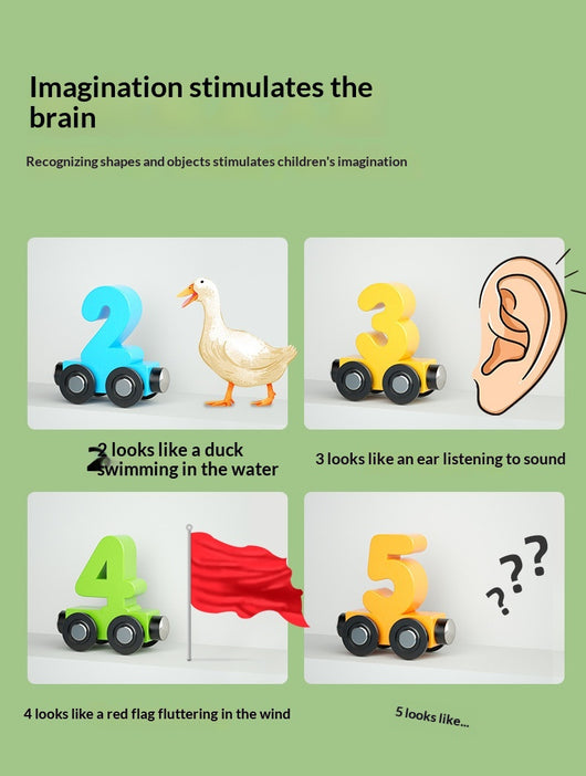 Tren Magnético de Madera con Números - Juguete Educativo para Coordinación y Desarrollo Infantil - Image 10