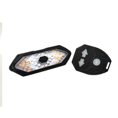 Luz Trasera LED con Claxon USB para Bicicleta - Seguridad Nocturna - Image 3