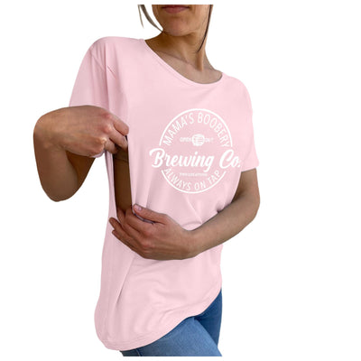 Camiseta Maternidad y Lactancia de Manga Corta para Mujer - Image 14