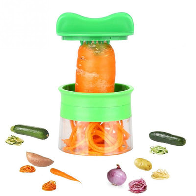 Cortador de Vegetales 3 en 1 Espiralizador de Papas Herramienta Multiusos de Cocina - Image 3
