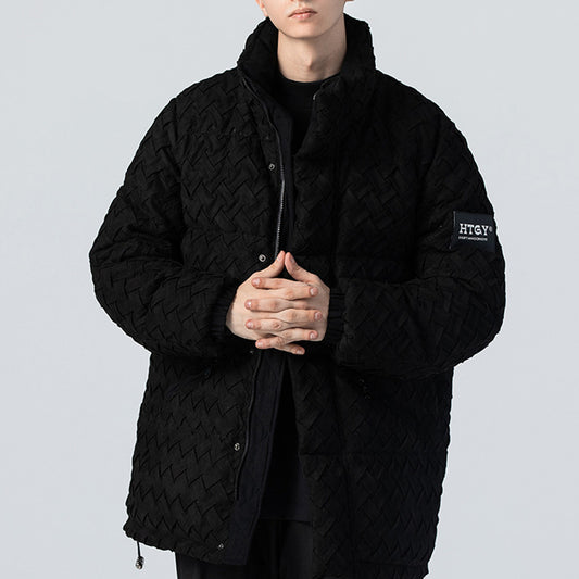 Chaqueta Acolchada Impermeable con Diseño Personalizado para Hombre