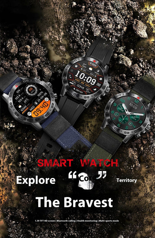 Reloj Inteligente con Llamadas Bluetooth, Monitoreo Cardíaco y Múltiples Deportes - Image 17