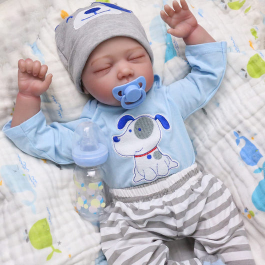 Muñeca Reborn de Plástico Suave con Diseño Cartoon Creativo - Image 17