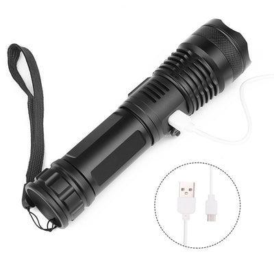 Linterna LED Zoom P50 con Carga USB - Image 6