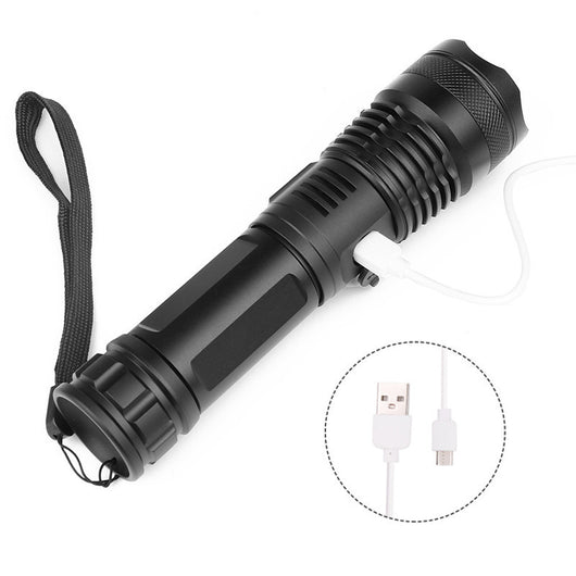 Linterna LED Zoom P50 con Carga USB - Image 6
