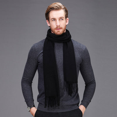 Bufanda de Cachemira Premium para Hombre y Mujer - Lana Pura Gruesa y Cálida - Image 3