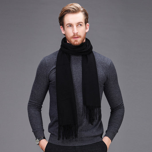Bufanda de Cachemira Premium para Hombre y Mujer - Lana Pura Gruesa y Cálida - Image 3
