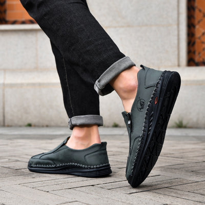 Zapatos Casuales de Cuero con Cordones para Hombre - Estilo Outdoor - Image 13