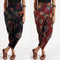 Pantalones Cropped de Algodón y Lino con Corte Irregular